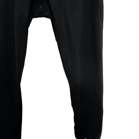 ZELLA Black Cropped Skinny Pull On Workout Athletic Stretch Knit Leggings S - Picture 3 of 16
